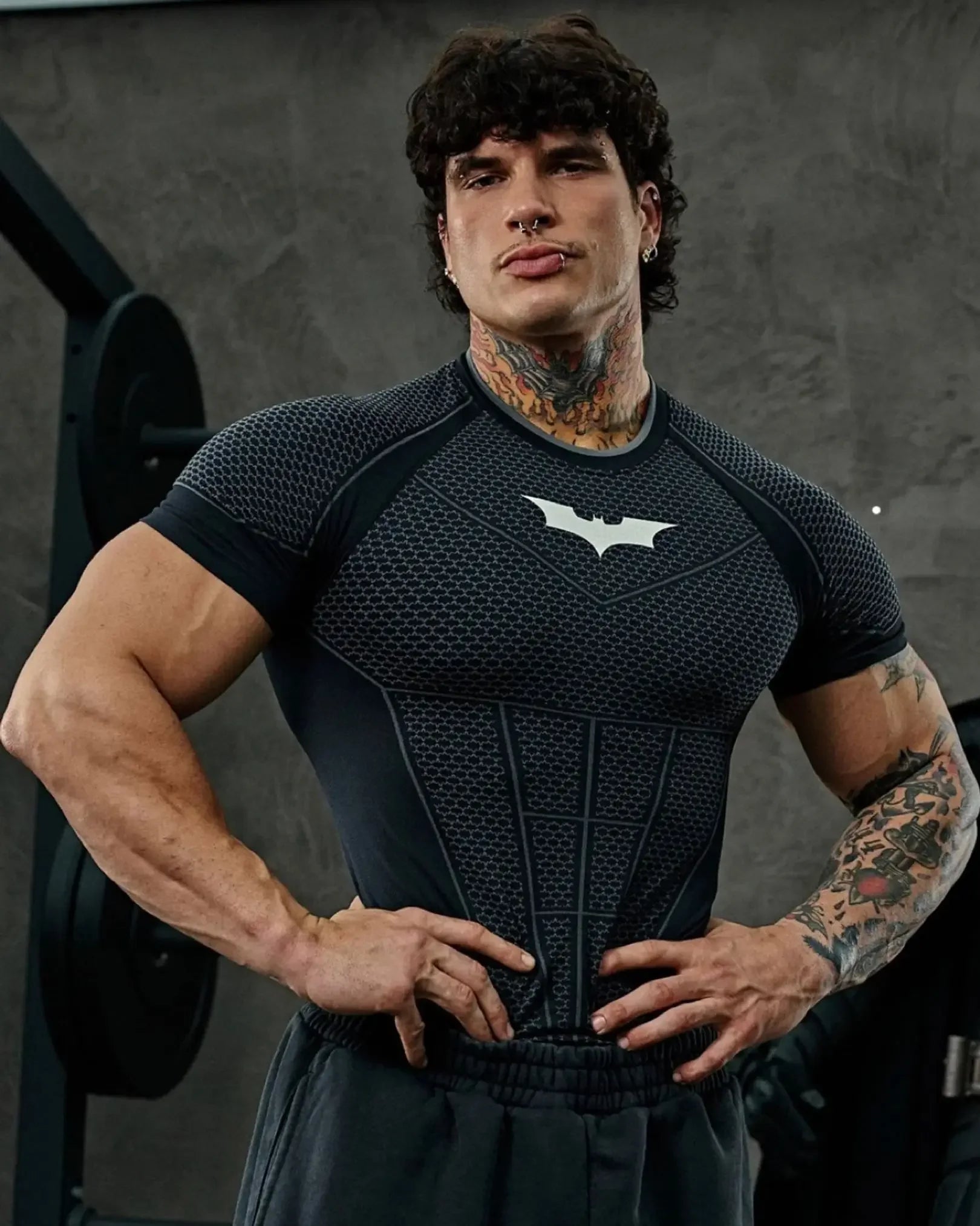 Camisa compresion masculinas gimnasio running Culture Training Clothing retro camiseta callejera blusa de manga corta ropa masculina