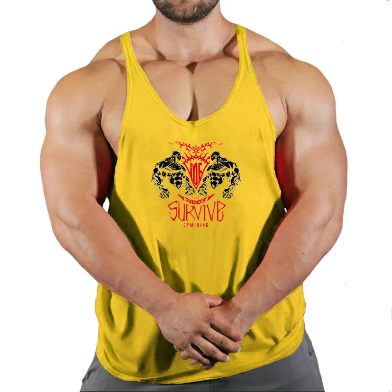 Camiseta sin mangas gimnasio tirantes