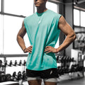 Camiseta deportiva sin mangas para hombre transpirable