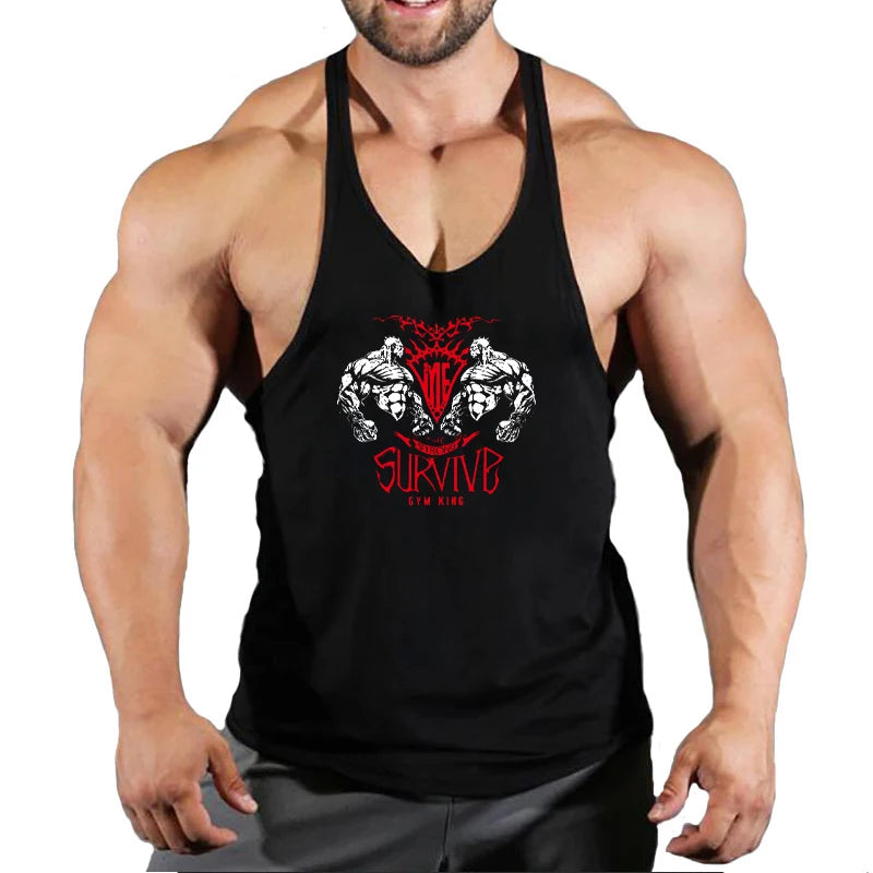 Camiseta sin mangas gimnasio tirantes