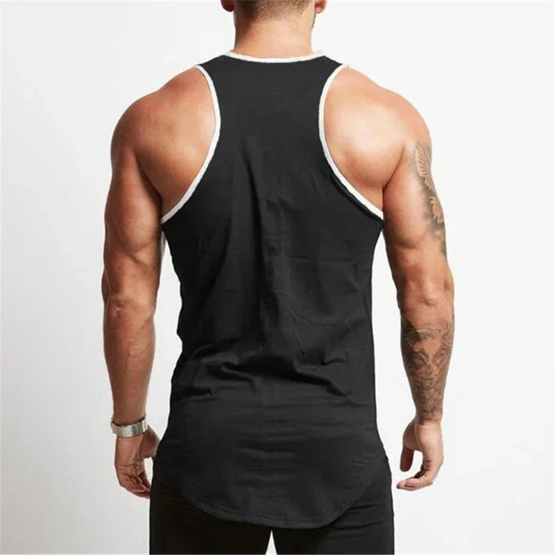 Camiseta deportiva Entrenamiento tirantes muscular Fitness