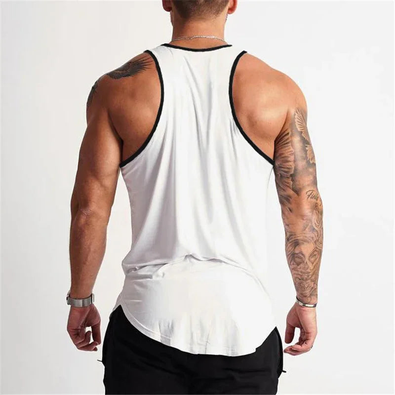 Camiseta deportiva Entrenamiento tirantes muscular Fitness