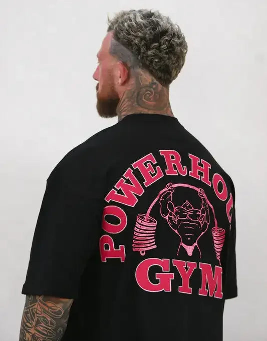 Camiseta de fitness para hombre GYM: transpirable y absorbente del sudor. Confeccionada en algodón puro, es suave y cómoda de llevar