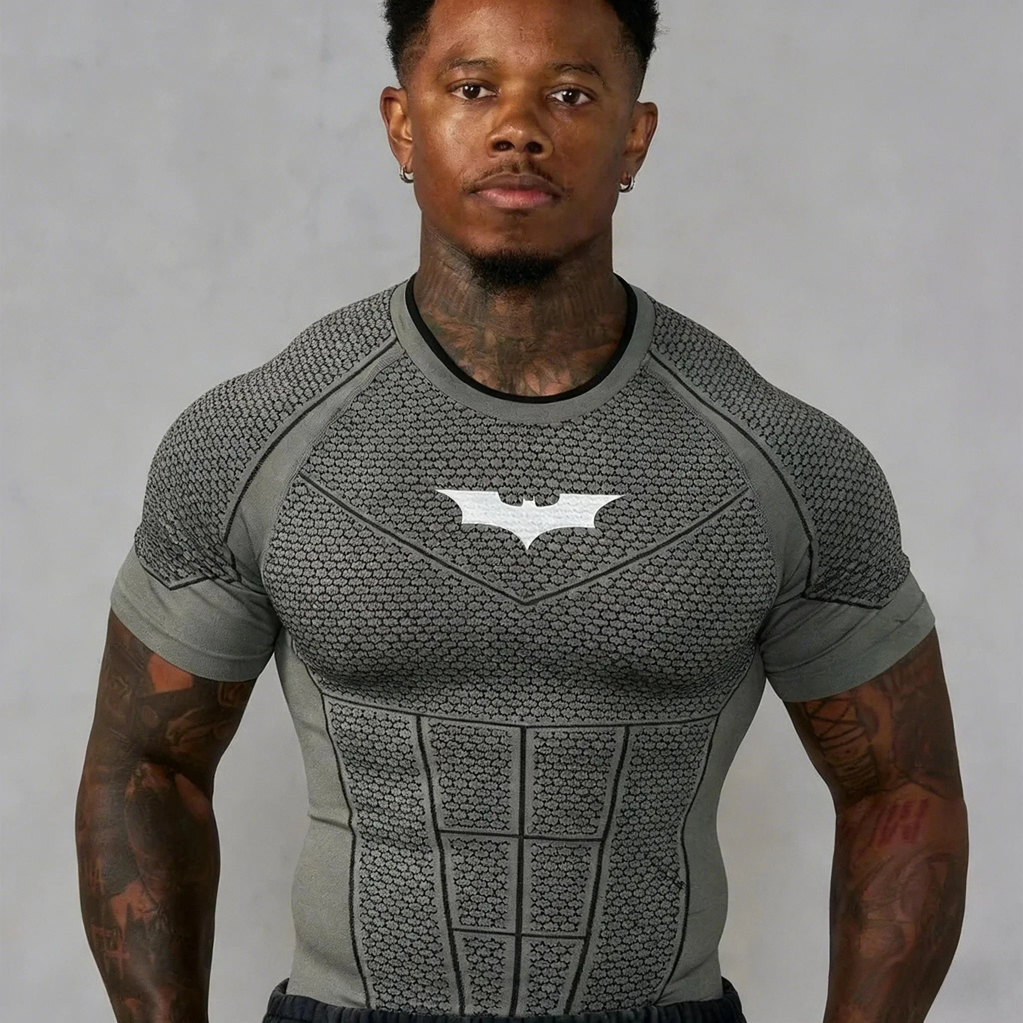 Camisa compresion masculinas gimnasio running Culture Training Clothing retro camiseta callejera blusa de manga corta ropa masculina