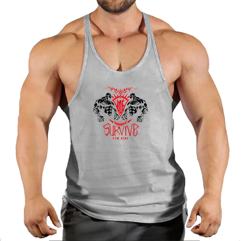 Camiseta sin mangas gimnasio tirantes